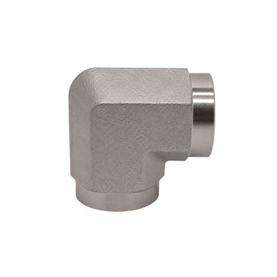 EMT Engmattec 316 stainless BSP tapered female x female 90 adaptor