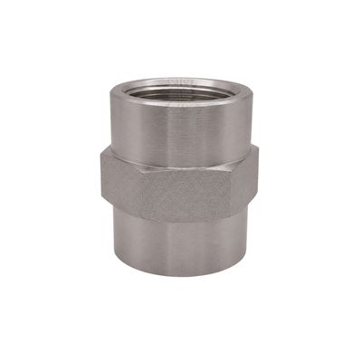 EMT Engmattec 316 stainless BSP tapered female x female adaptor