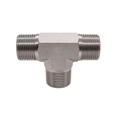 EMT Engmattec 316 stainless BSP tapered male tee adaptor