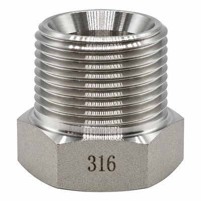 316 Stainless Steel BSP Tapered Reducer and Expander - Female x Male