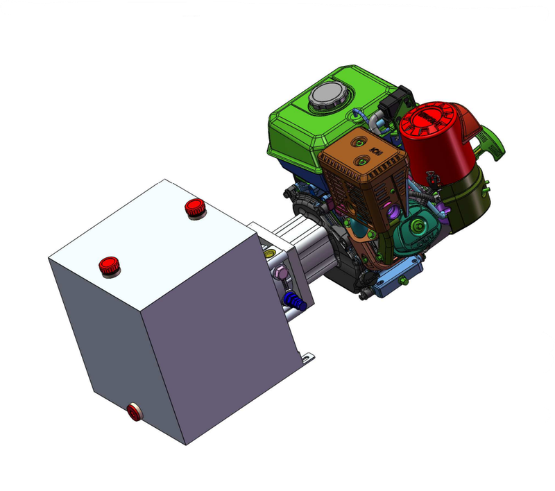 Diesel Hydraulic Power Pack — Yanmar L-Series | 8 or 14.2 Lt/min Diesel Hydraulic Power Pack — using Yanmar L70N or L100N -Series engines to produce | 8 or 14.2 Lt/min at 3000 psi