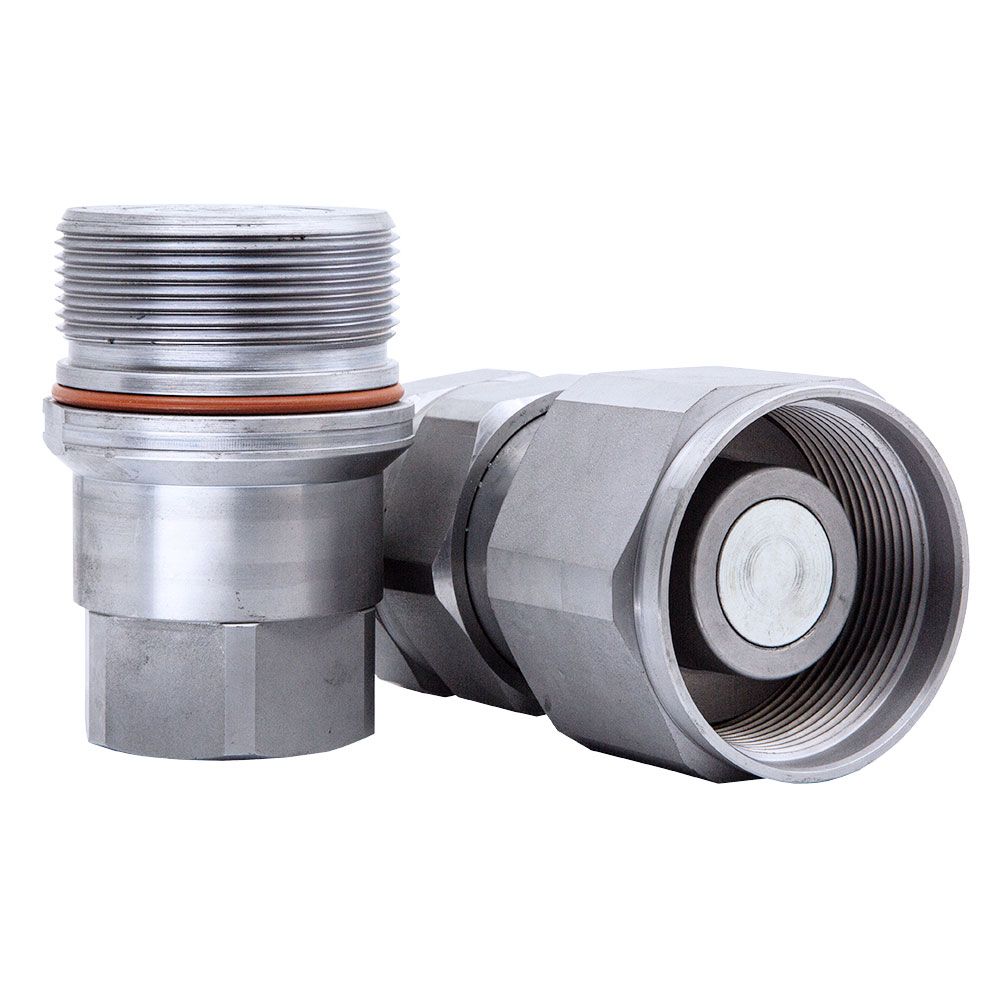 Taipan Screw Together Flat Face Couplers DNP PVT4 PST4 - 1/2 to 1-1/2 Inch