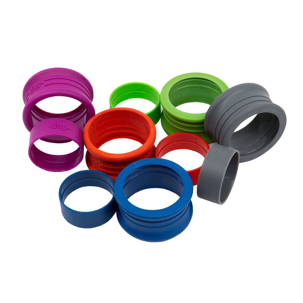 Coupler Colour Coding Rings for 1/2 Inch Flat Face Couplers - 8 Colours