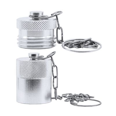 Taipan Faster VV Coupler Dust Caps and Plugs Aluminium - 1/2 to 1 Inch