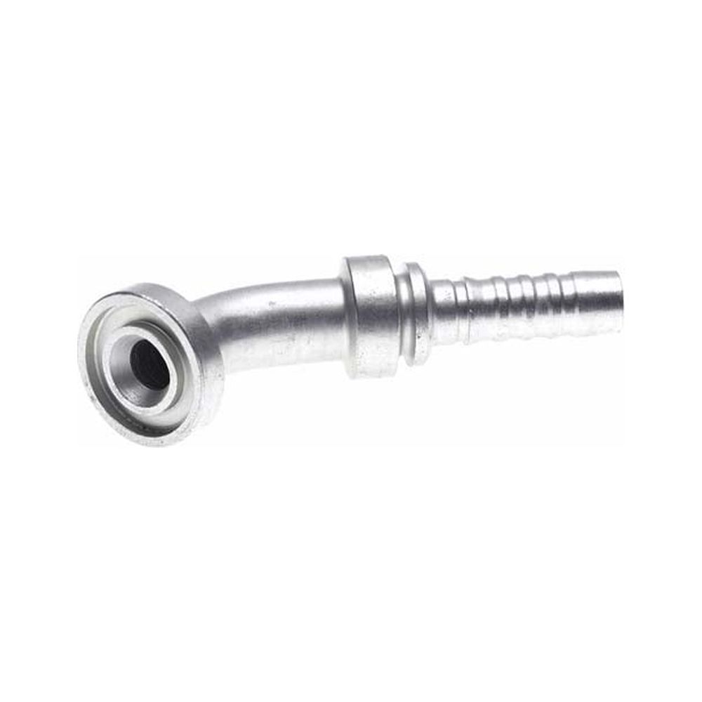 Gates GlobalSpiral Code 61 SAE Flange 45° Swept Multispiral Hose Tail