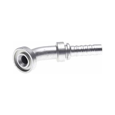 Gates GlobalSpiral Code 61 SAE Flange 45° Swept Multispiral Hose Tail