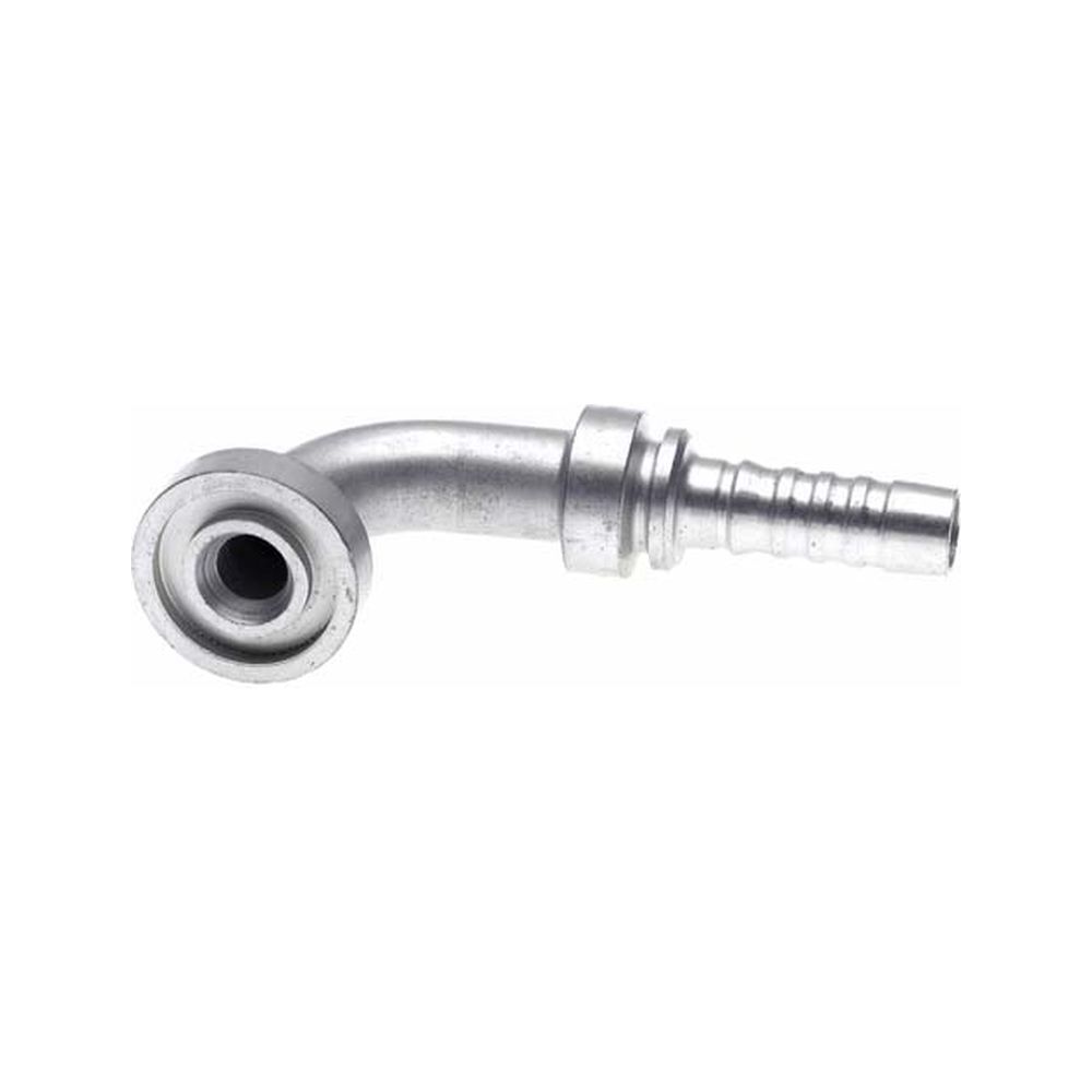 Gates GlobalSpiral Code 62 SAE Flange 90° Swept Multispiral Hose Tail