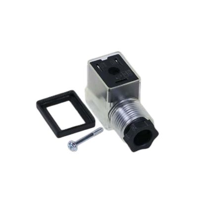 DIN 43650 Form A and Form B solenoid coil plugs and connectors