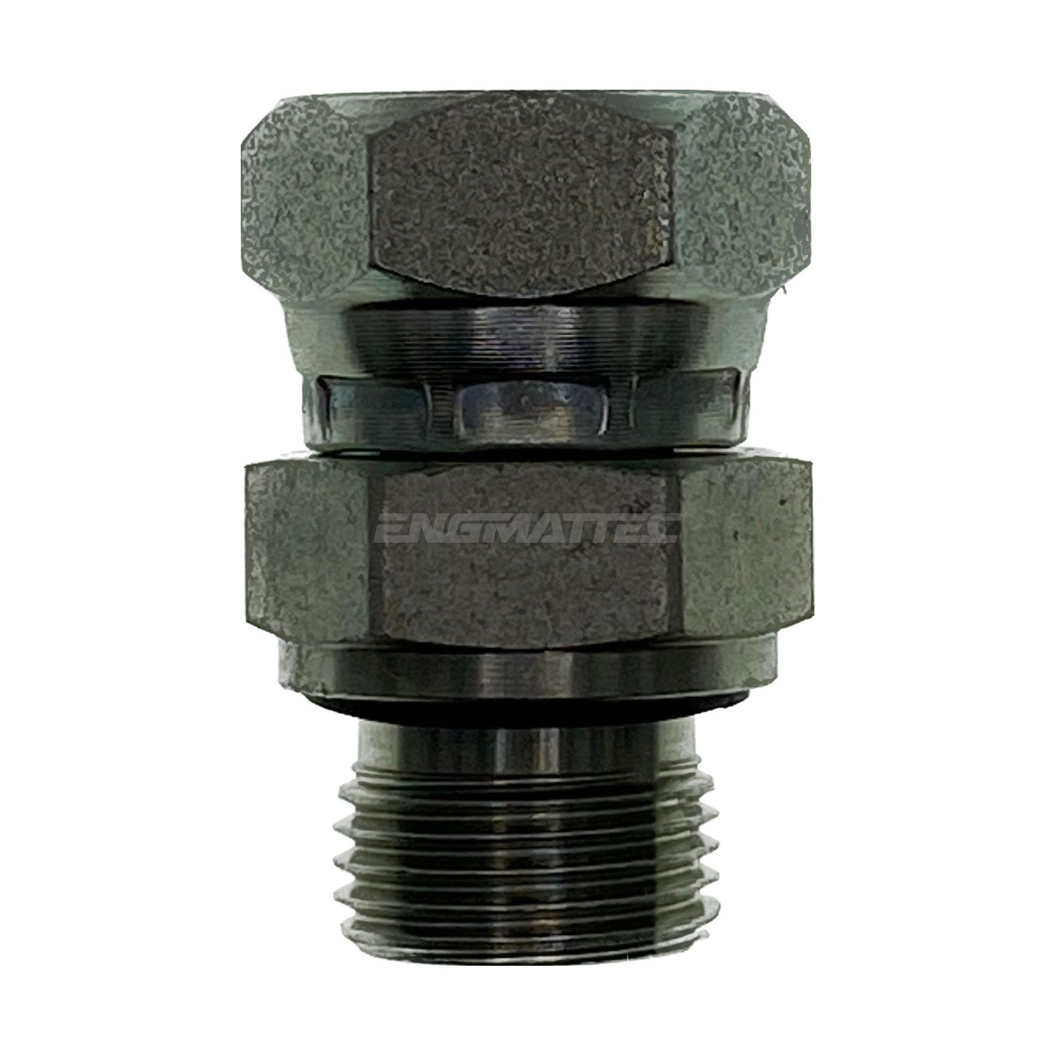 BSP Parallel Male x BSP Swivel Female Straight, Size: Adaptor - (04) 1/4" BSP Parallel Male x (04) 1/4" BSP Swivel Female - Straight