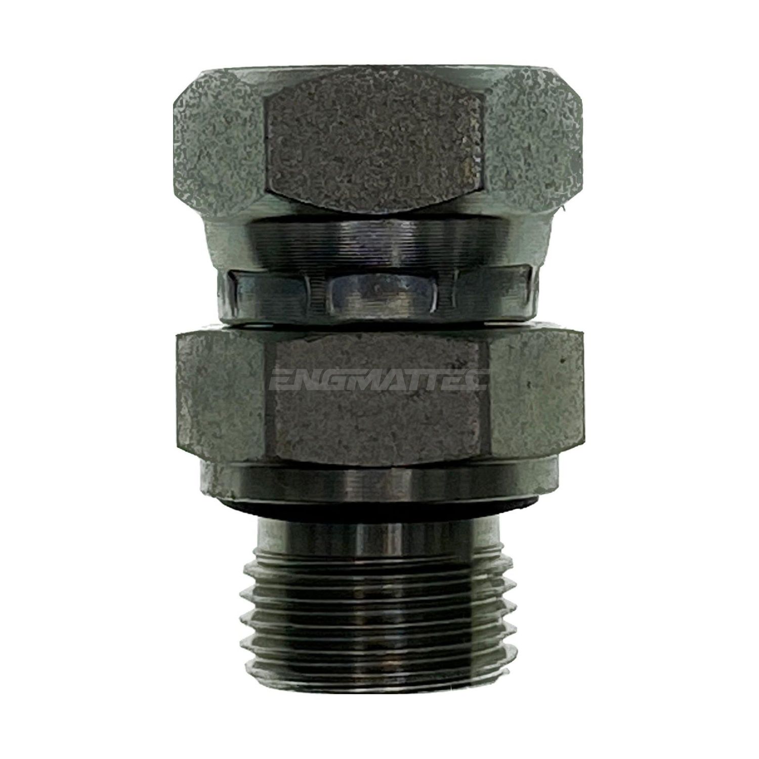 BSP Parallel Male x BSP Swivel Female Straight, Size: Adaptor - (02) 1/8" BSP Parallel Male x (04) 1/4" BSP Swivel Female - Straight