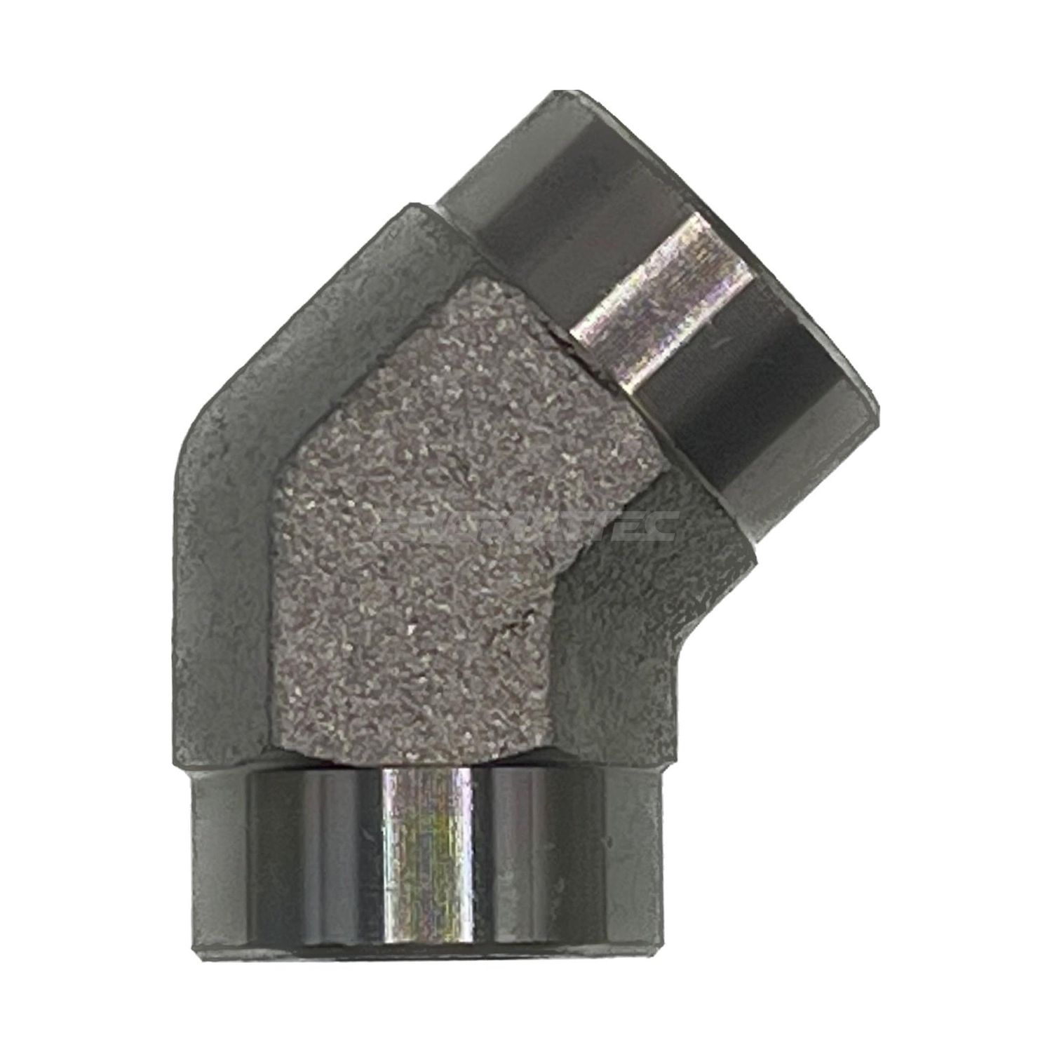 BSP Tapered Female x BSP Tapered Female 45° Compact, Size: Adaptor - (02) 1/8" BSP Tapered Female x (02) 1/8" BSP Tapered Female - 45° Compact