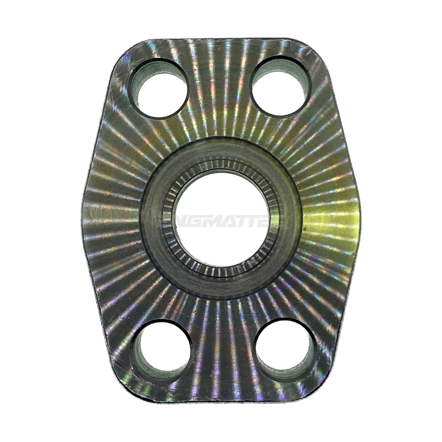 Flange Block BSP Parallel Female x Flange Code 62 Straight, Size: Flange Block - (12) 3/4" BSP Parallel Female x (12) 3/4" Flange Code 62 - Straight