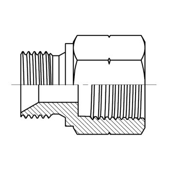 BSP Parallel Male x BSP Tapered Female Straight BSP Parallel Male x BSP Tapered Female Straight