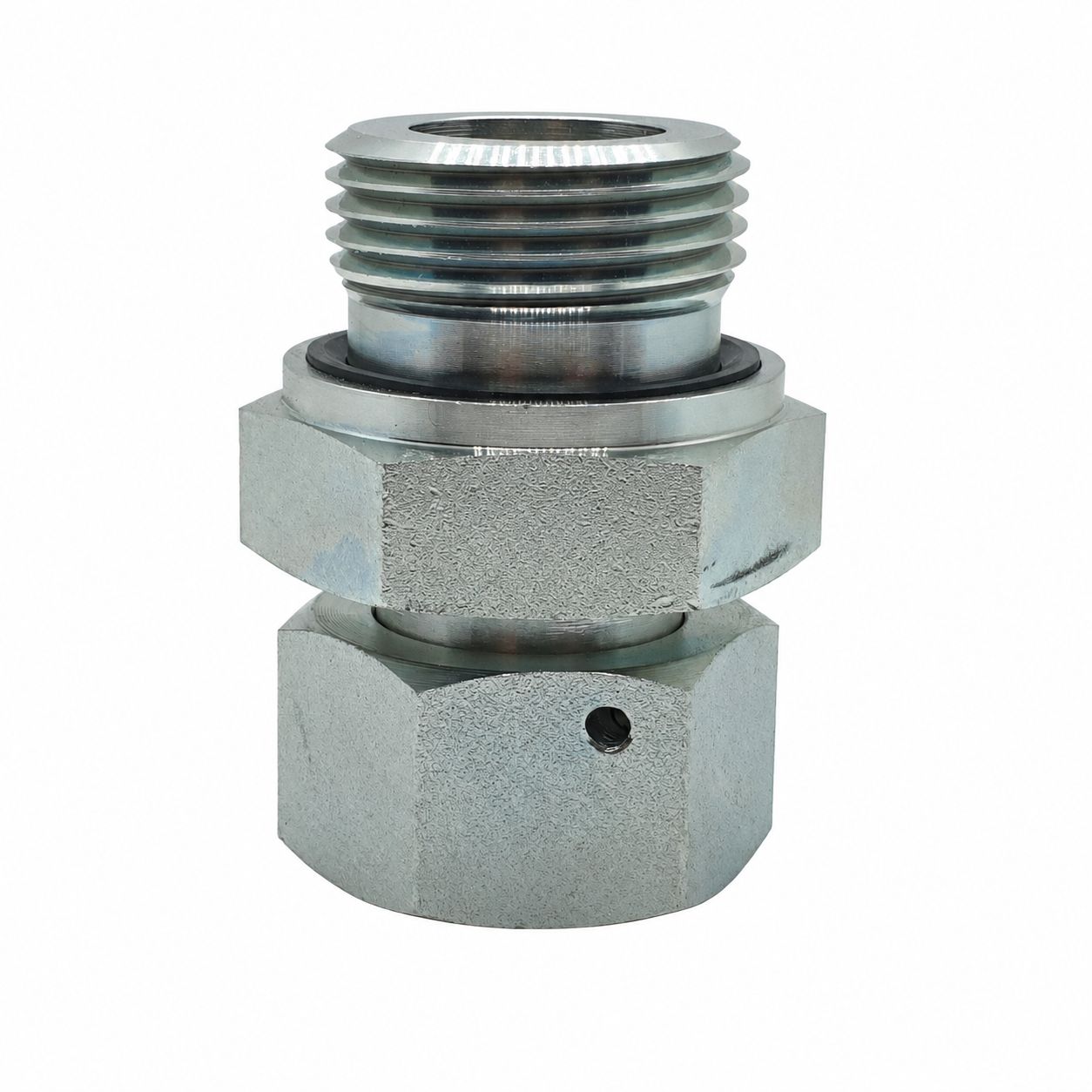 BSP Parallel Male x Metric Light Female Straight, Size: Adaptor - (06) 3/8" BSP Parallel Male x M18 (12L) Metric Light Female - Straight