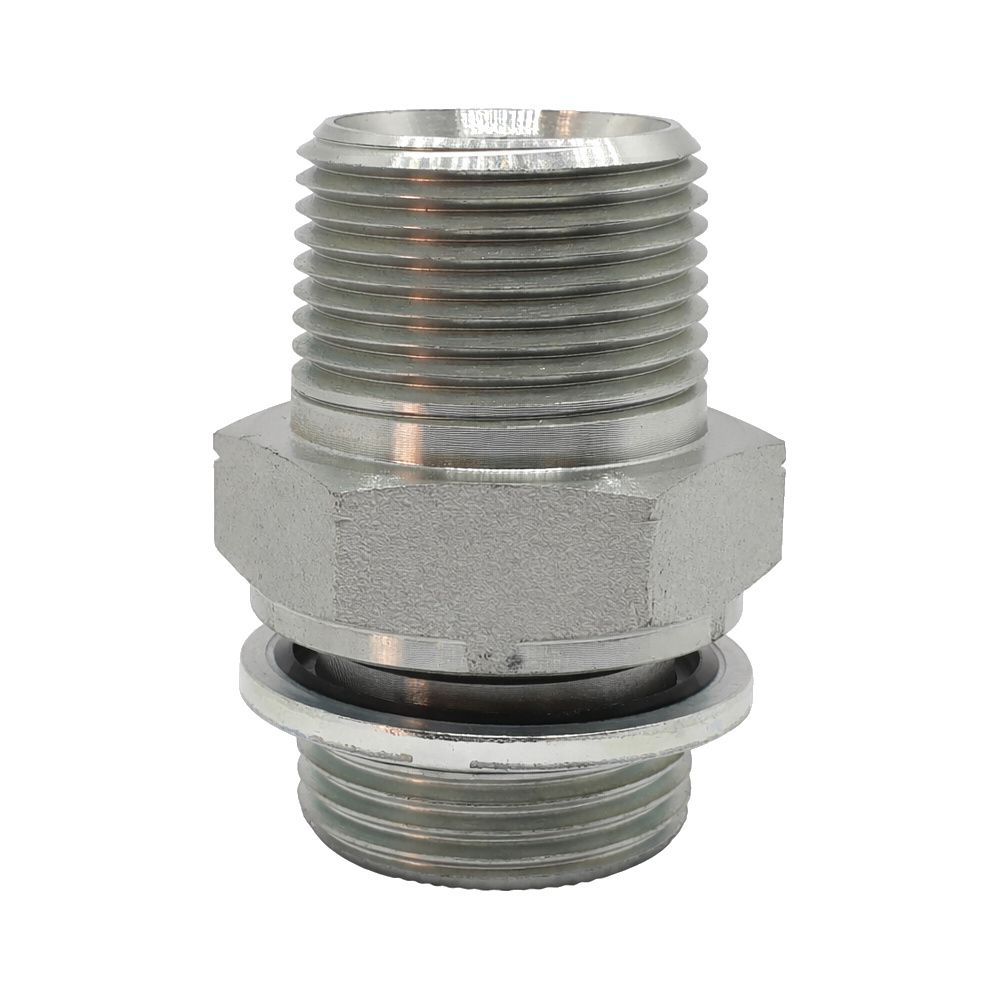 BSP Parallel Male x NPT Tapered Male Straight