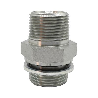 BSP Parallel Male x NPT Tapered Male Straight