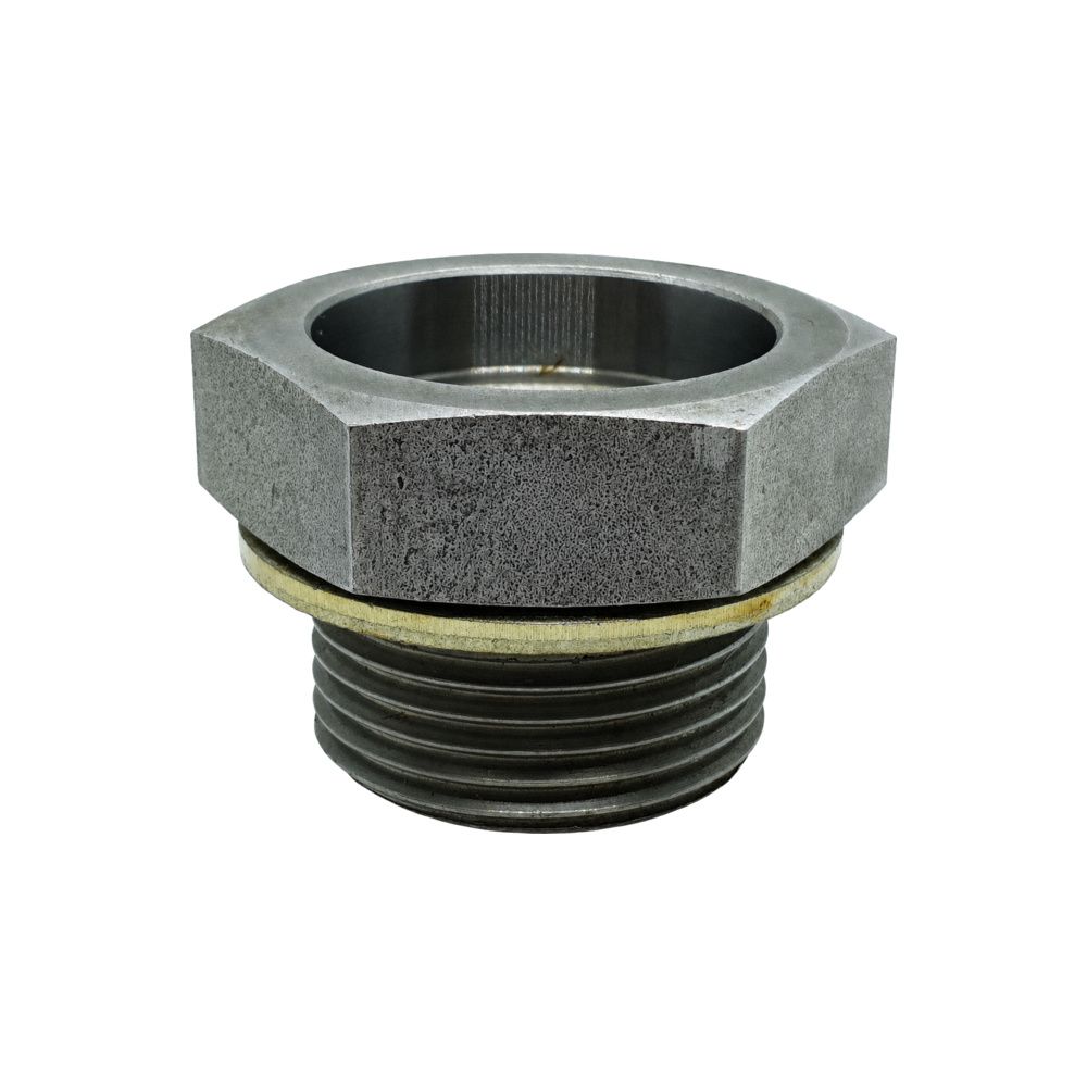 BSP Parallel Male x Tubeweld Female Straight, Size: Adaptor - (04) 1/4" BSP Parallel Male x (04) 1/4" Tubeweld Female - Straight