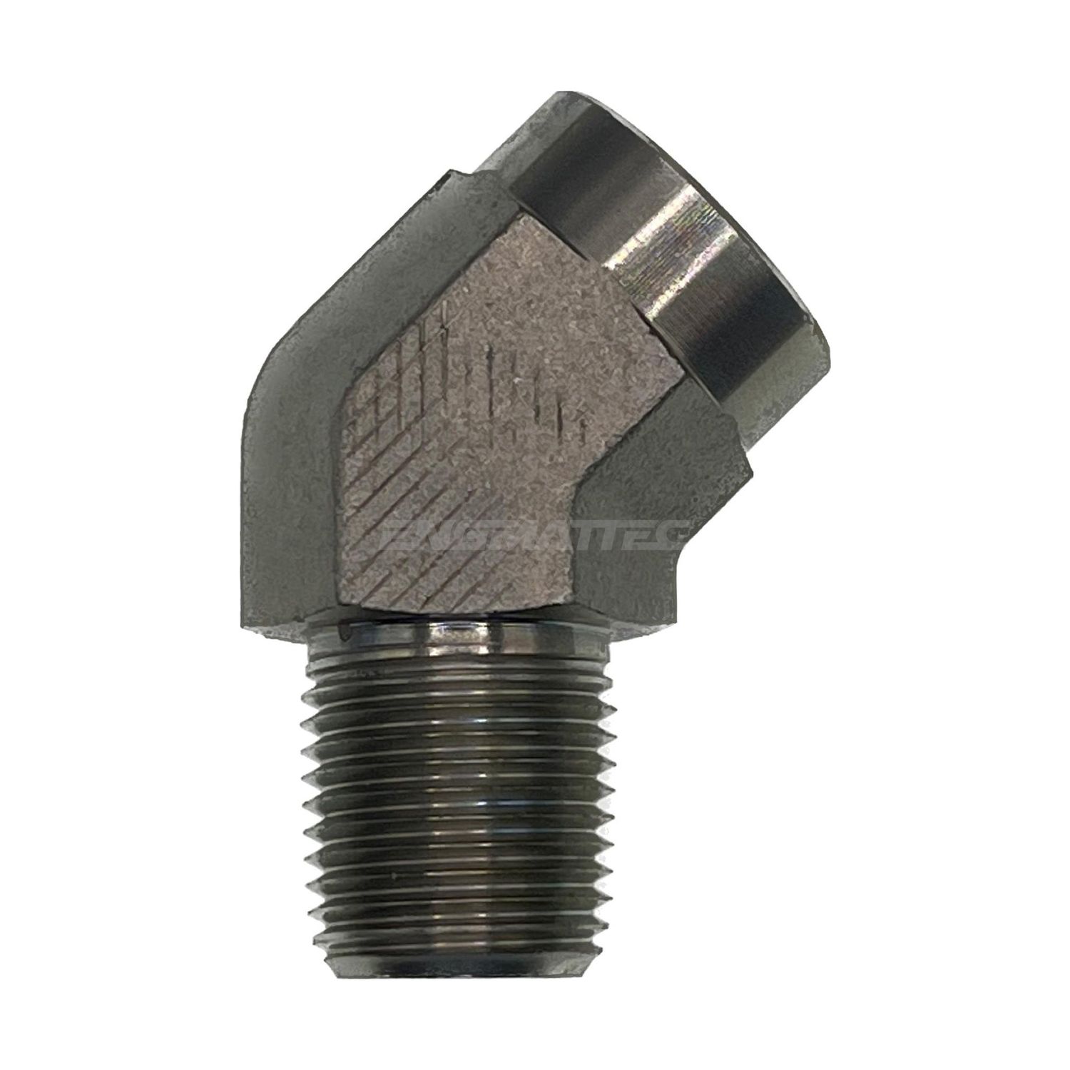 BSP Tapered Female x BSP Tapered Male 45° Compact, Size: Adaptor - (04) 1/4" BSP Tapered Female x (04) 1/4" BSP Tapered Male - 45° Compact