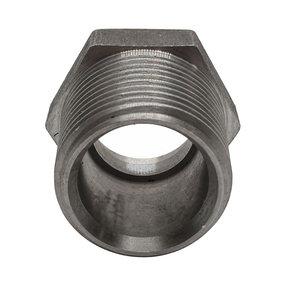 BSP Tapered Male x Tubeweld Female Straight, Size: Adaptor - (04) 1/4" BSP Tapered Male x (04) 1/4" Tubeweld Female - Straight
