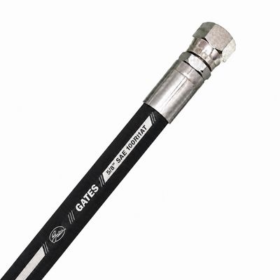 Gates 10CR1 One-Wire Hydraulic Hose Assembly - 15.9 mm (5/8") - SAE 100R1AT - Made to Your End-to-End Length