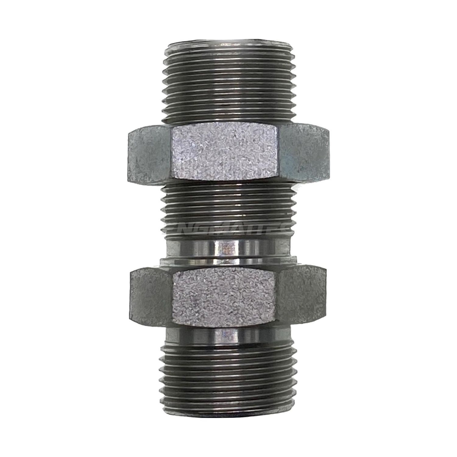 ORFS Bulkhead Male x ORFS Male Straight, Size: Bulkhead - (09) 9/16" ORFS Bulkhead Male x (09) 9/16" ORFS Male - Straight