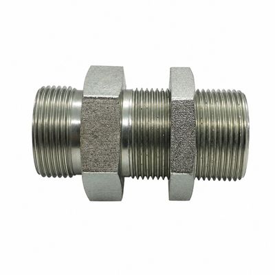 Metric Bulkhead Male x Metric Heavy Male Straight