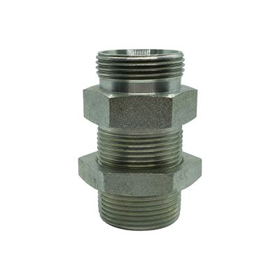 Metric Bulkhead Male x Metric Light Male Straight