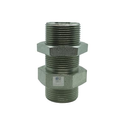 Metric Heavy Male x Metric Bulkhead Male Straight