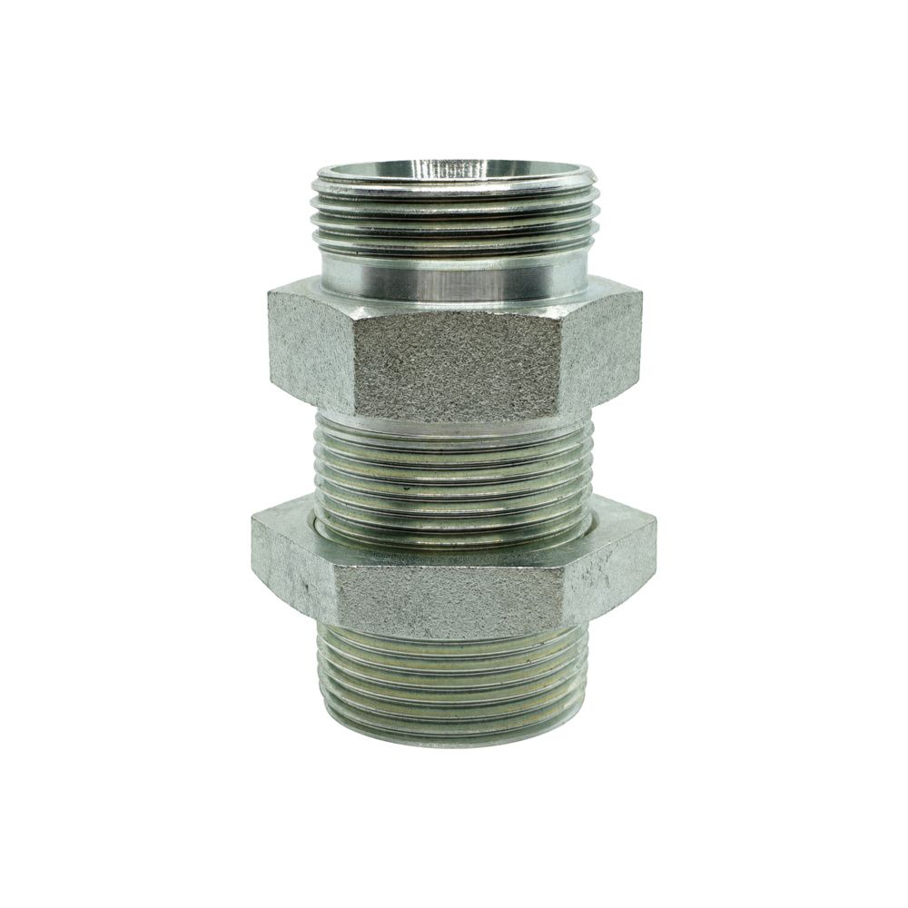 Metric Light Male x Metric Bulkhead Male Straight