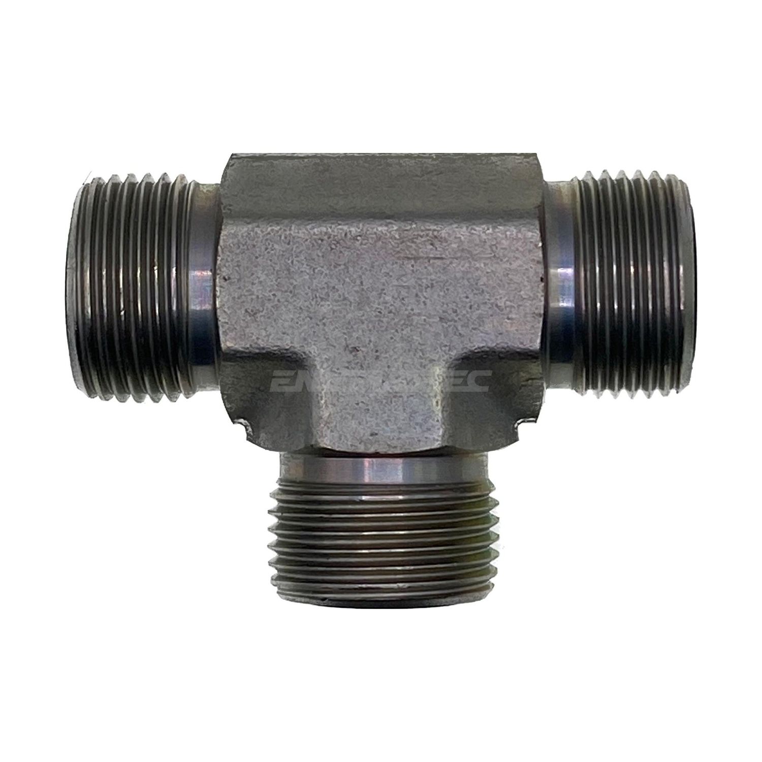 ORFS Male Tee, Size: Tee Piece - ORFS Male (09) 9/16" x ORFS Male (09) 9/16" x ORFS Male (09) 9/16" - Male Tee
