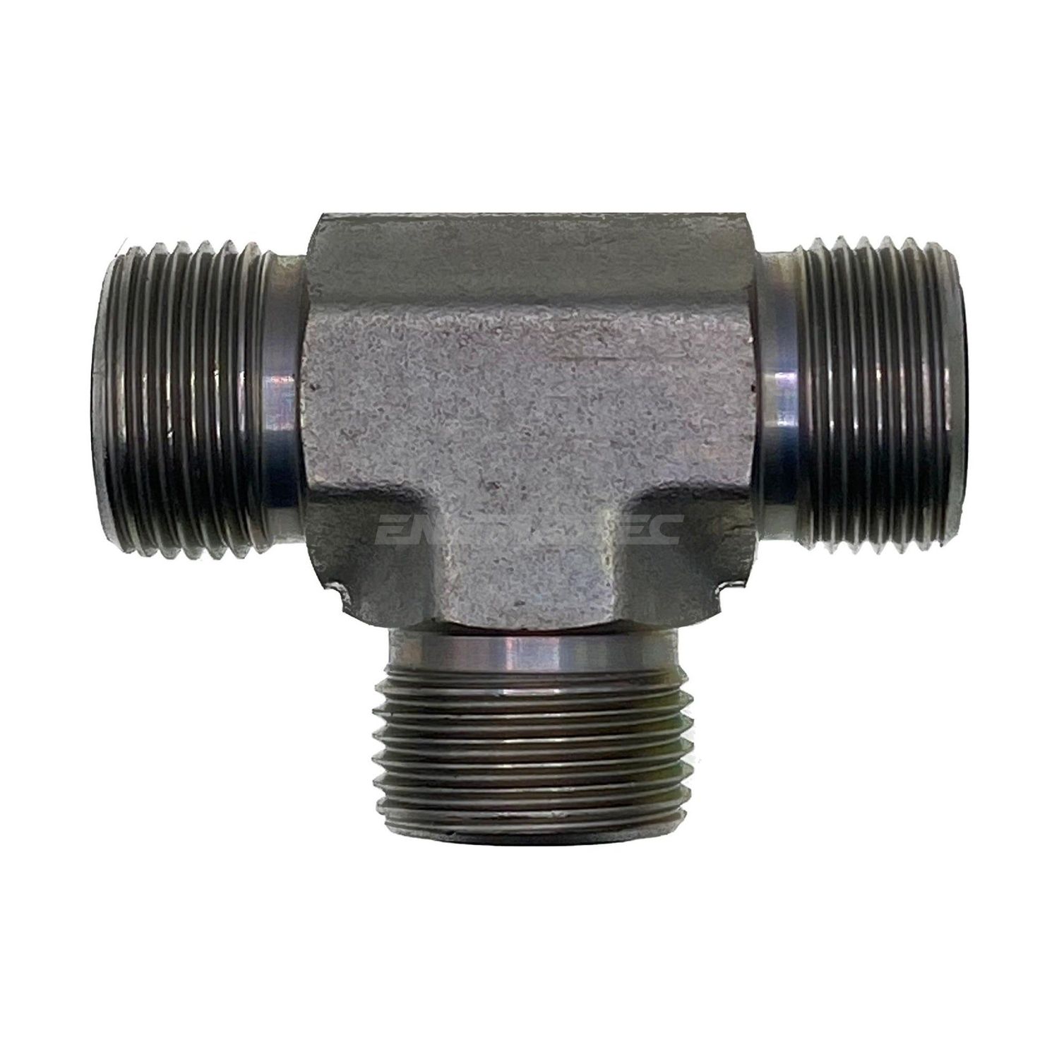 ORFS Male Tee, Size: Tee Piece - ORFS Male (09) 9/16" x ORFS Male (09) 9/16" x ORFS Male (09) 9/16" - Male Tee
