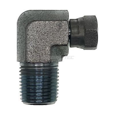 NPT Swivel Female x NPT Tapered Male 90° Compact