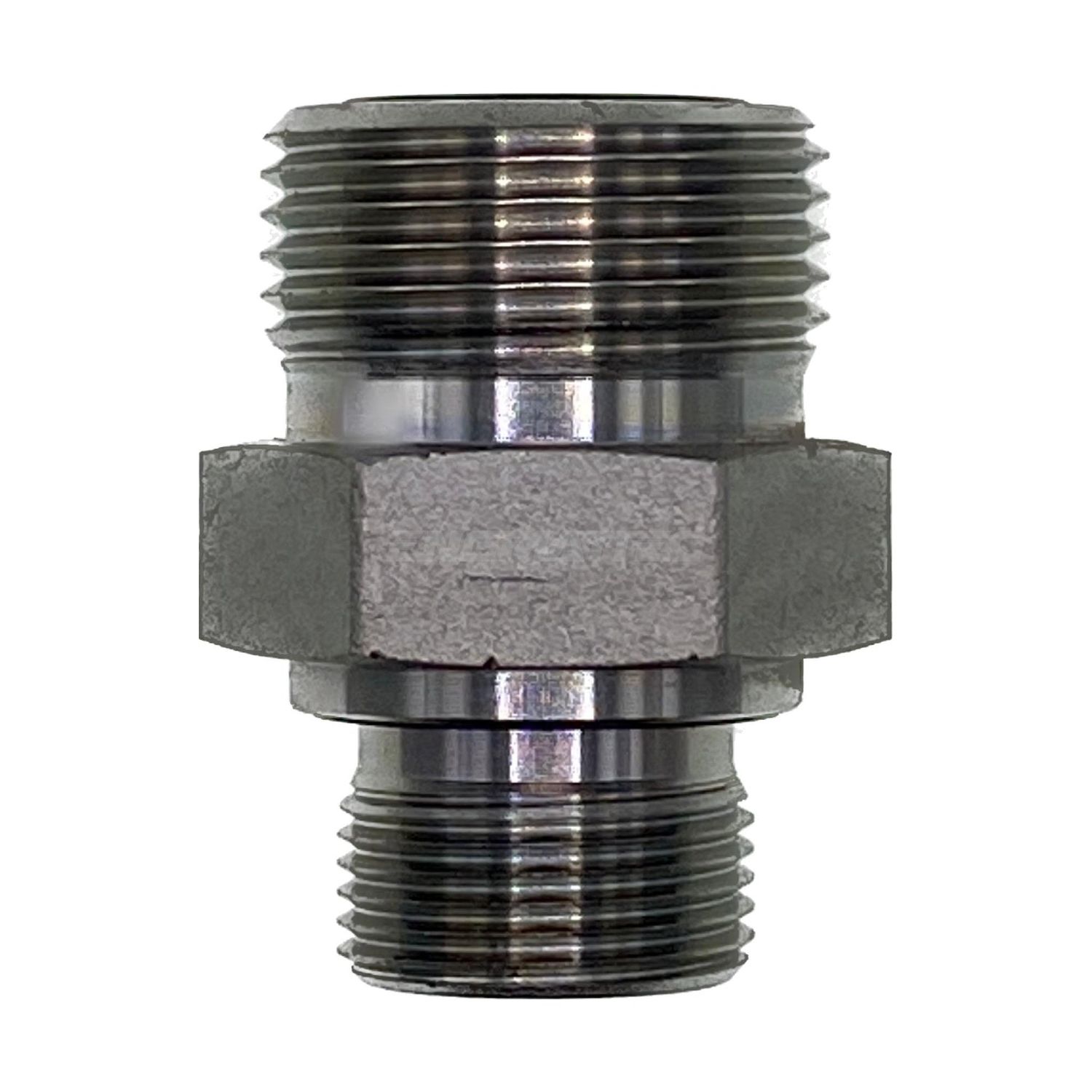 Metric Stud Male x ORFS Male Straight, Size: Adaptor - M16 (1.5mm) Metric Stud Male x (11) 11/16" ORFS Male - Straight