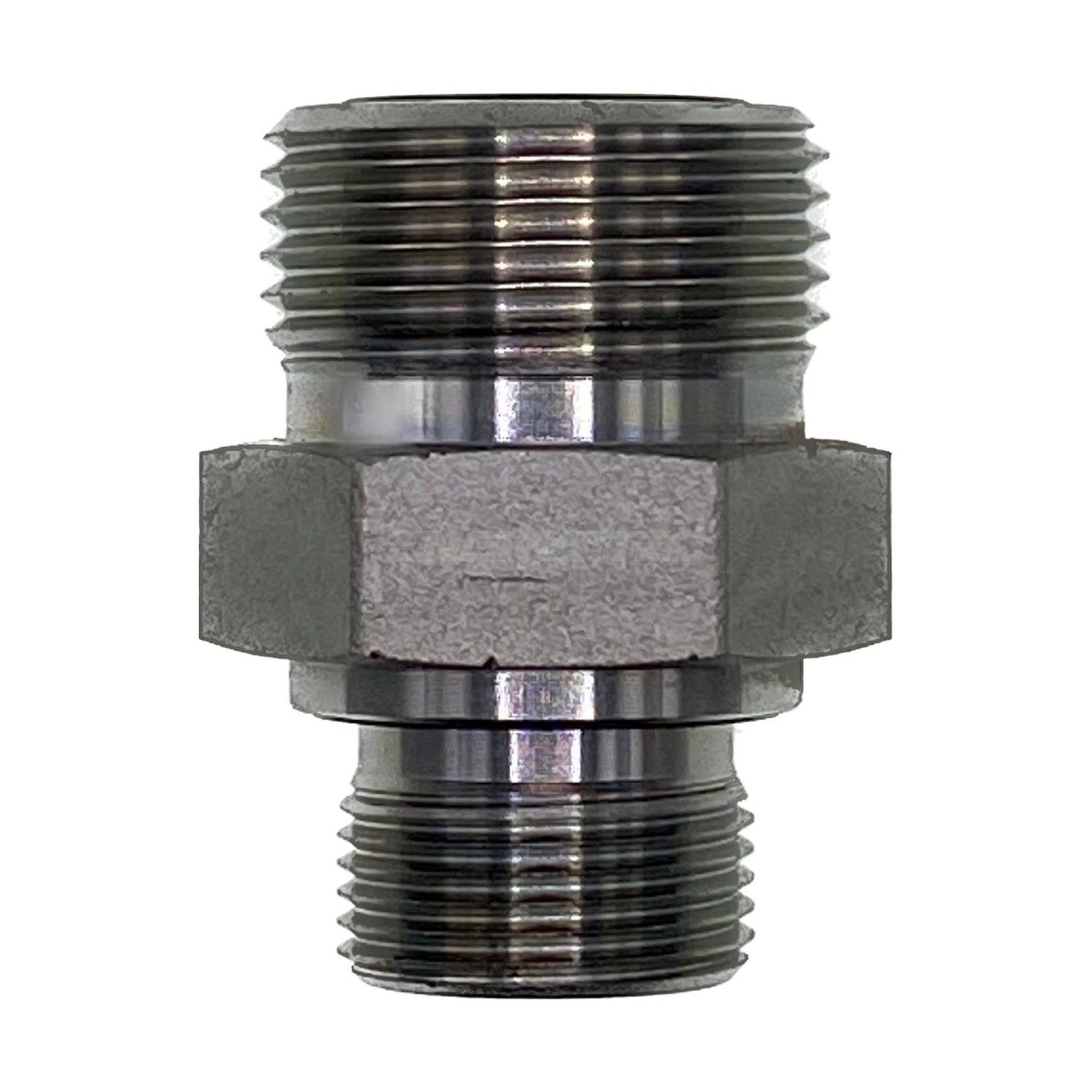 Metric Stud Male x ORFS Male Straight, Size: Adaptor - M22 (1.5mm) Metric Stud Male x (16) 1" ORFS Male - Straight