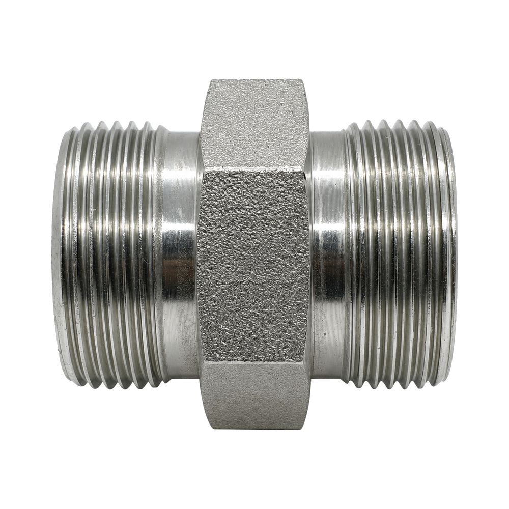 Metric Heavy Male x Metric Heavy Male Straight, Size: Adaptor - M14 (6S) Metric Heavy Male x M14 (6S) Metric Heavy Male - Straight