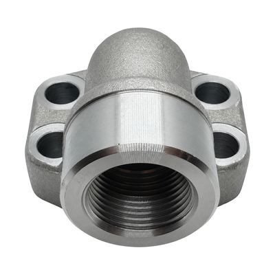 Flange Block BSP Female x Code 62 90° Compact