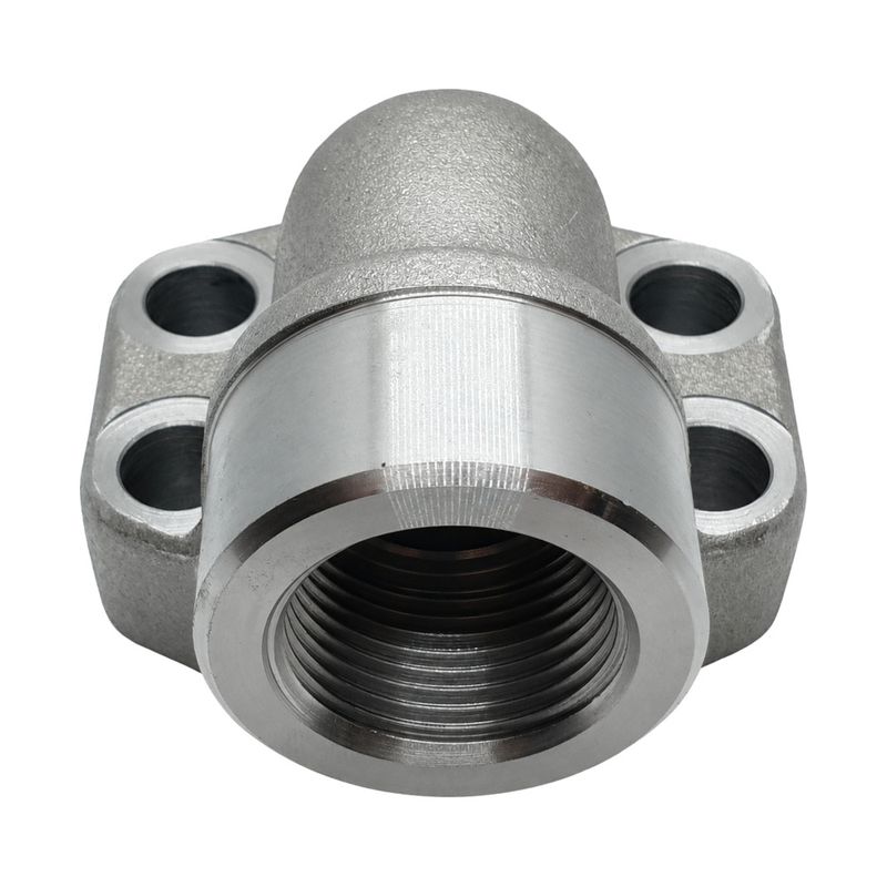 Flange Block BSP Female x Code 62 90° Compact
