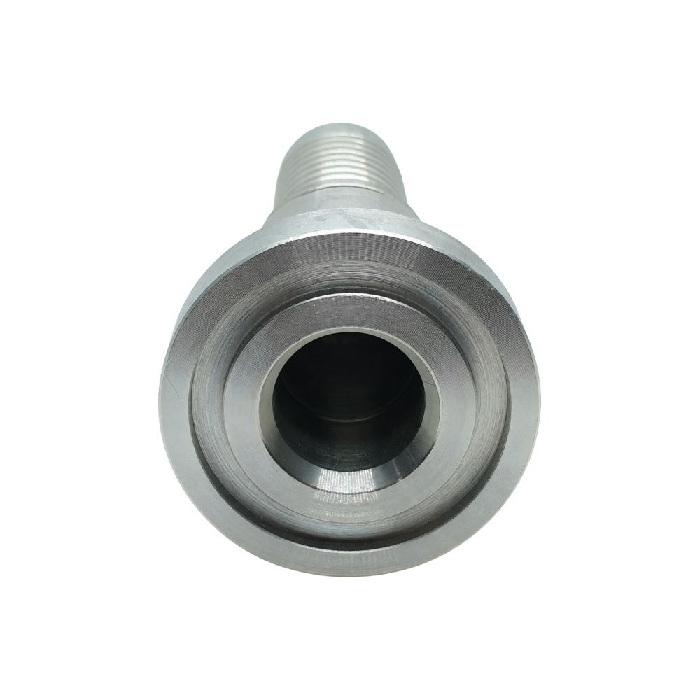 Hose Tail - SAE Code 62 Flange - Straight and Elbows - Two-Piece Crimp-On
