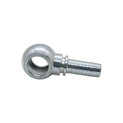 Hose Tail - Metric Banjo - Straight - Two-Piece Crimp-On