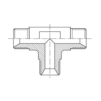 BSP Parallel Male Tee