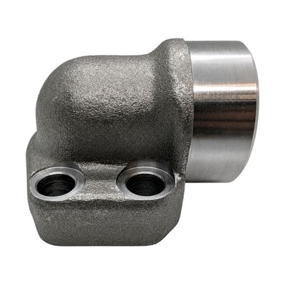 Flange Block BSP Female x Code 61 90° Compact