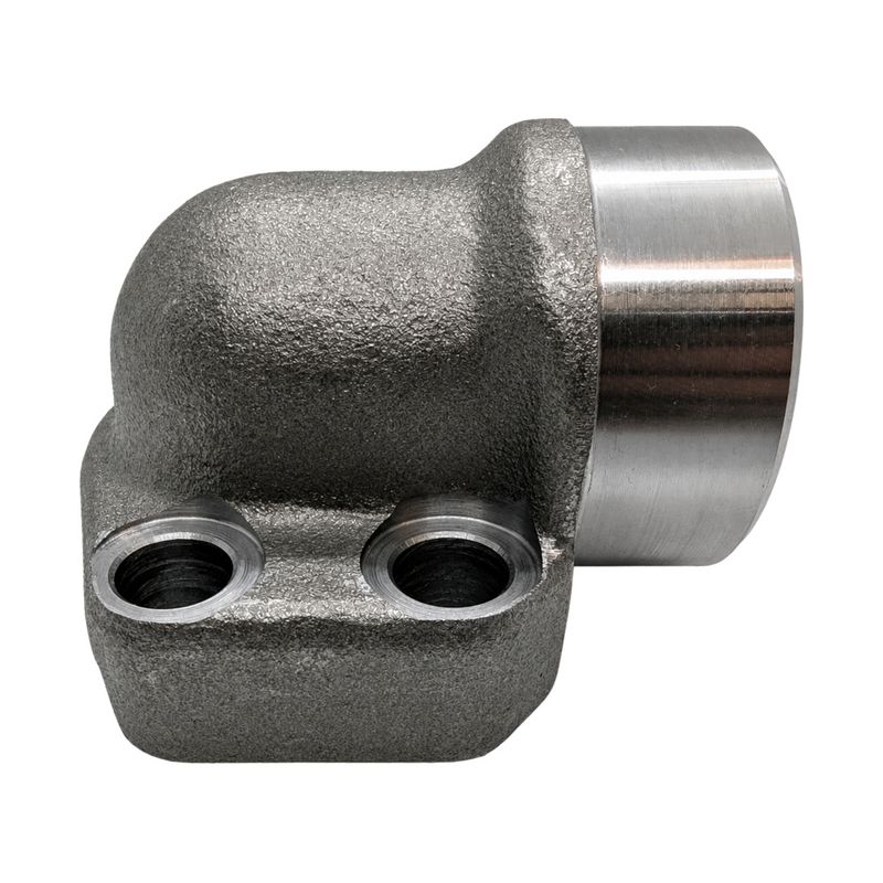 Flange Block BSP Female x Code 61 90° Compact