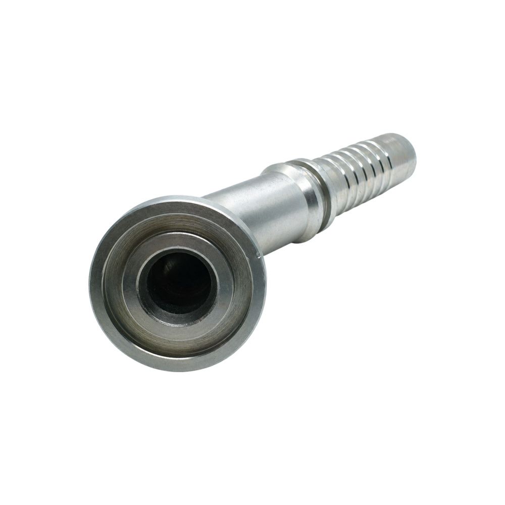 Hose Tail - SAE Code 61 Flange - 45° Elbow - Two-Piece Crimp-On