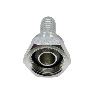 Hose Tail - Metric Multi-Seal Swivel Female - Straight - Two-Piece Crimp-On