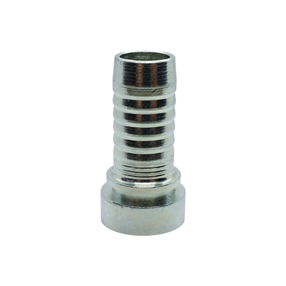 Hose Tail - Tube-Weld Female - Straight - Two-Piece Crimp-On