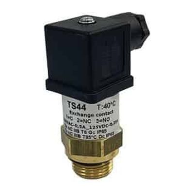 TS Series change over hydraulic oil thermostat with 1/2 inch BSPP male thread