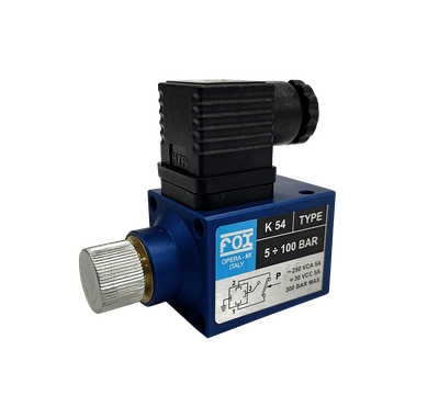 K5 Series Adjustable Hydraulic Pressure Switches 2 to 400 bar, 1/4 inch BSPP