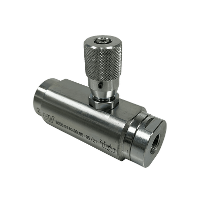 VCC Pressure Compensated Flow Control Valve - 1/4" to 1/2" BSPP