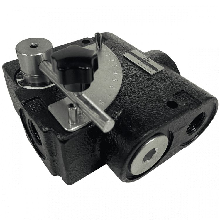 FC51 Lever Operated Priority Flow Control Valve - 1/2" to 1 1/4" BSPP