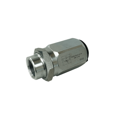 VRFU Barrel Flow Control Valve with Reverse Free Flow - 3/8" to 1 1/4" BSPP